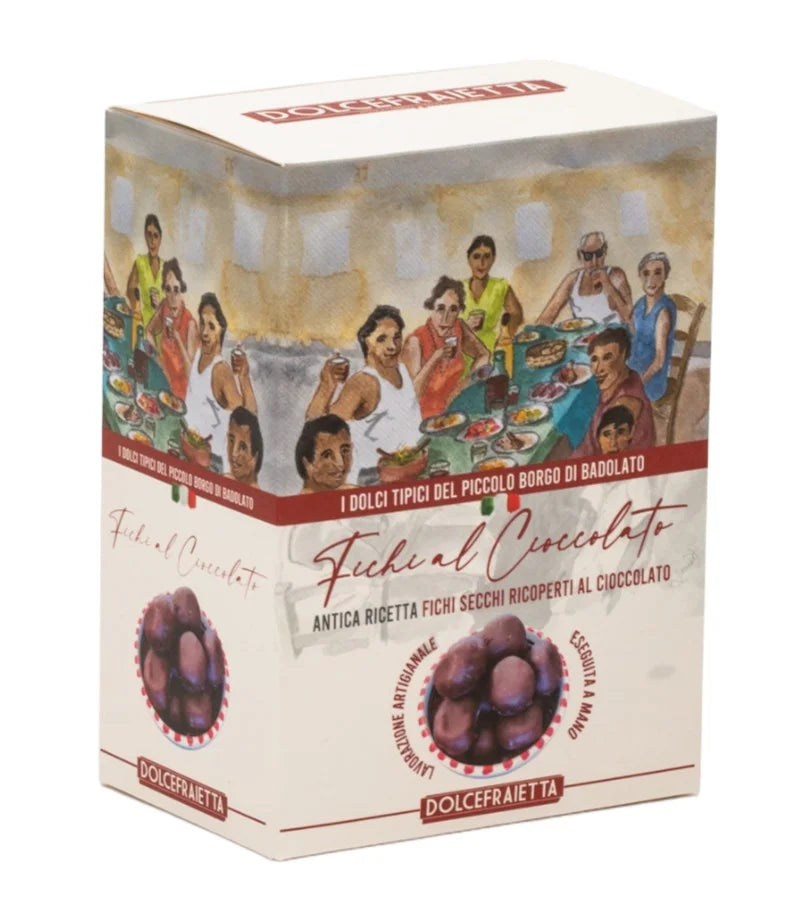 Schokoladenüberzogene Feigen