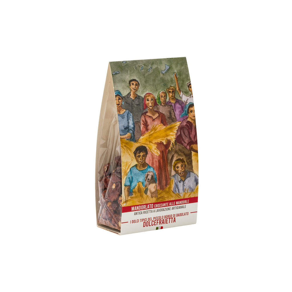 Knusprige Mandel-Karamellstücke «Mandorlato»